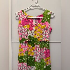 ✨HOST PICK ✨Original Vintage 1970’s Floral Print Maxi Dress